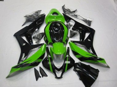 Discount 2007-2008 Green Glossy Black Honda CBR600RR Motorcycle Fairings Canada