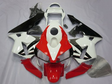 Discount 2003-2004 White Red Glossy Black Honda CBR600RR Motorcycle Fairing Canada