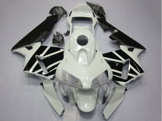 Discount 2003-2004 White Glossy Black OEM Style Honda CBR600RR Motorcycle Fairings Canada