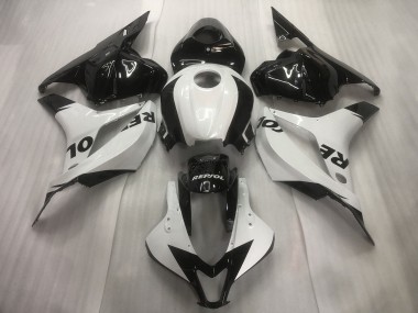 Discount 2009-2012 White Glossy Black Repsol Honda CBR600RR Motorcycle Fairings Canada