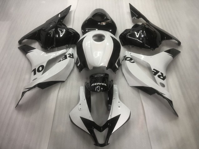 Discount 2009-2012 White Glossy Black Repsol Honda CBR600RR Motorcycle Fairings Canada