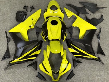 Discount 2007-2008 Yellow Matte Black OEM Style Honda CBR600RR Motorcycle Fairings Canada