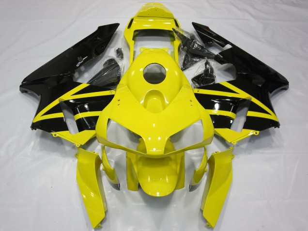 Discount 2003-2004 Yellow Glossy Black OEM Style Honda CBR600RR Motorcycle Fairings Canada