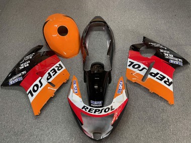 Discount 1996-2007 Orange White Red Glossy Black Repsol Honda CBR1100XX Motorcycle Fairings Canada