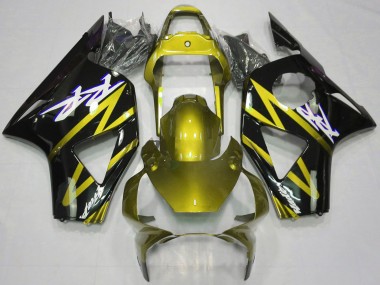 Discount 2002-2003 Electric Yellow Glossy Black Honda CBR954RR Motorcycle Fairings Canada