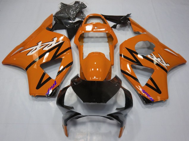 Discount 2002-2003 Dark Orange Glossy Black Honda CBR954RR Motorcycle Fairings Canada