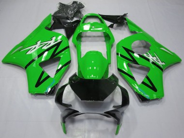 Discount 2002-2003 Green Glossy Black Honda CBR954RR Motorcycle Fairing Canada