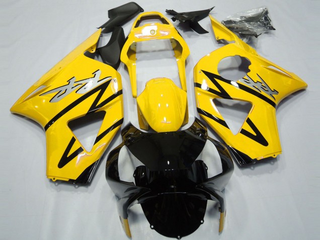 Discount 2002-2003 Yellow Glossy Black CBR Style Honda CBR954RR Motorcycle Fairings Canada