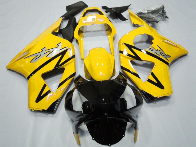 Discount 2002-2003 Yellow Glossy Black CBR Style Honda CBR954RR Motorcycle Fairings Canada