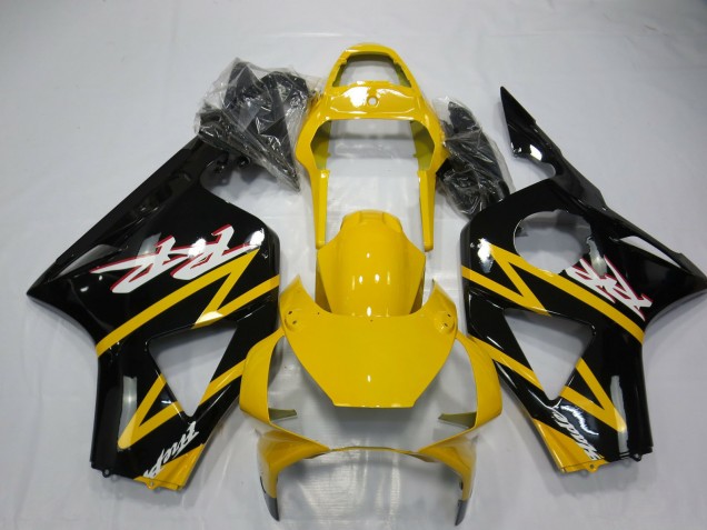 Discount 2002-2003 Yellow Glossy Black Honda CBR954RR Motorcycle Fairings Canada