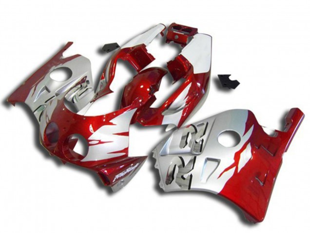 Discount 1990-1998 Silver Red Honda CBR250RR Motorcycle Fairings Canada