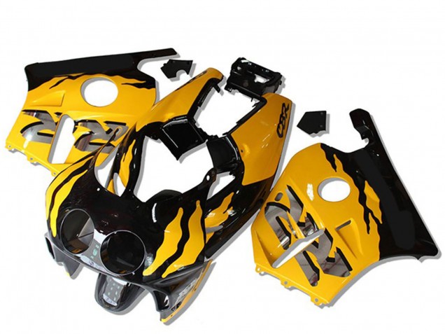 Discount 1990-1998 Yellow Glossy Black RR Honda CBR250RR Motorcycle Fairings Canada