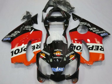 Discount 2001-2003 Orange White Red Glossy Black Repsol Honda CBR600 F4i Motorcycle Fairings Canada