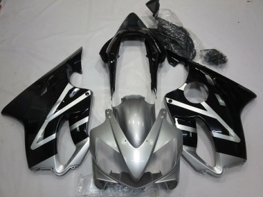 Discount 2004-2007 Silver Glossy Black Honda CBR600 F4i Motorcycle Fairings Canada