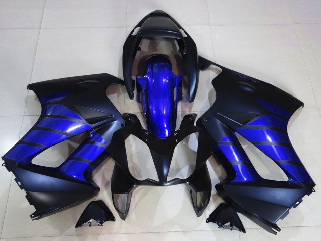 Discount 2002-2013 Glossy Blue Matte Blue Matte Black Honda VFR 800 Motorcycle Fairings Canada