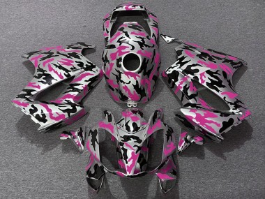 Discount 2002-2013 Pink Camouflage Honda VFR 800 Motorcycle Fairings Canada