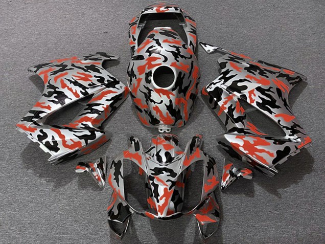 Discount 2002-2013 Red Camouflage Honda VFR 800 Motorcycle Fairings Canada