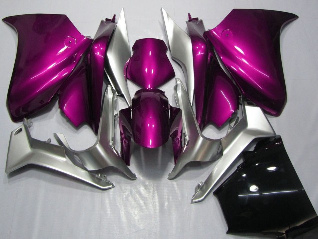 Discount 2010-2016 Silver Pink Honda VFR 1200 Motorcycle Fairings Canada