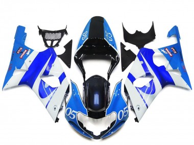 Discount 2000-2002 Blue White Black 05 Suzuki GSXR 1000 Motorcycle Fairings Canada