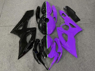 Discount 2005-2006 Glossy Black and Purple Suzuki GSXR 1000 Motorcycle Fairings Canada