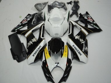 Discount 2007-2008 White Yellow Black The Witcher Suzuki GSXR 1000 Motorcycle Fairings Canada