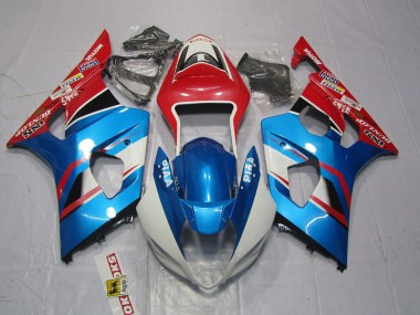 Discount 2003-2004 Red Blue White Suzuki GSXR 1000 Motorcycle Fairings Canada