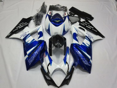 Discount 2007-2008 White Blue Black Corona Alstare Suzuki GSXR 1000 Motorcycle Fairings Canada