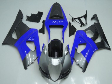 Discount 2003-2004 Blue Silver Black Suzuki GSXR 1000 Motorcycle Fairings Canada
