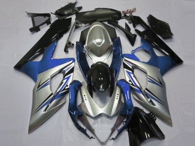 Discount 2005-2006 Blue Silver Black Suzuki GSXR 1000 Motorcycle Fairings Canada