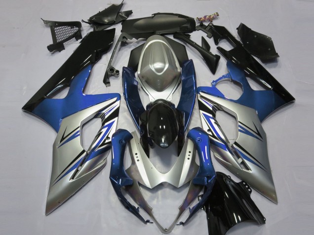 Discount 2005-2006 Blue Silver Black Suzuki GSXR 1000 Motorcycle Fairings Canada
