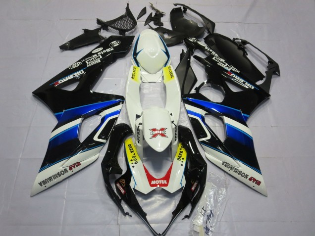 Discount 2005-2006 White Blue Black Yellow Red Dark Dog Suzuki GSXR 1000 Motorcycle Fairings Canada
