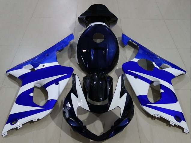 Discount 2000-2002 Blue White Black Suzuki GSXR 1000 Motorcycle Fairings Canada