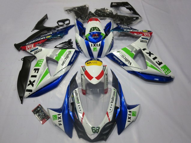 Discount 2009-2016 Fixi Suzuki GSXR 1000 Motorcycle Fairings Canada