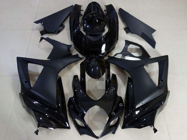 Discount 2007-2008 Glossy Black Matte Black Suzuki GSXR 1000 Motorcycle Fairing Canada