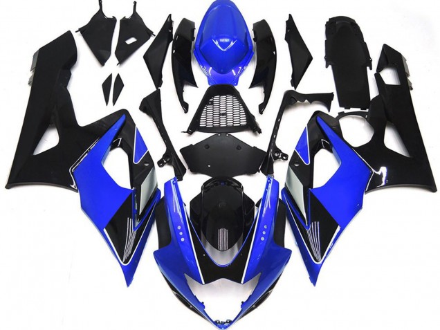Discount 2005-2006 Blue Glossy Black Suzuki GSXR 1000 Motorcycle Fairings Canada