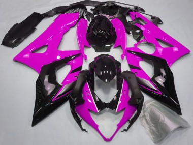 Discount 2005-2006 Pink Glossy Black Suzuki GSXR 1000 Motorcycle Fairings Canada