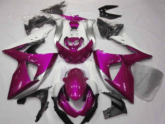 Discount 2009-2016 Pink White Suzuki GSXR 1000 Motorcycle Fairings Canada
