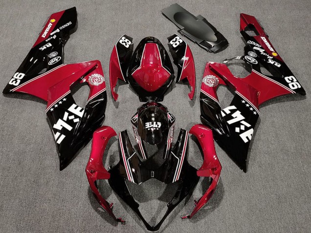 Discount 2005-2006 Red Glossy Black White Suzuki GSXR 1000 Motorcycle Fairings Canada