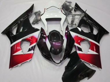 Discount 2003-2004 Red White Glossy Black Suzuki GSXR 1000 Motorcycle Fairings Canada