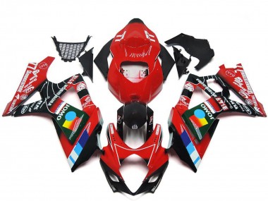 Discount 2007-2008 Red Black Blue White Yellow Suzuki GSXR 1000 Motorcycle Fairings Canada