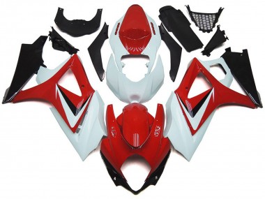Discount 2007-2008 White Red Black OEM Style Suzuki GSXR 1000 Motorcycle Fairings Canada