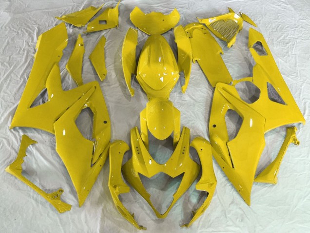 Discount 2005-2006 Glossy Yellow Suzuki GSXR 1000 Motorcycle Fairings Canada
