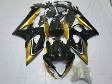 Discount 2005-2006 Gold Black Suzuki GSXR 1000 Motorcycle Fairings Canada