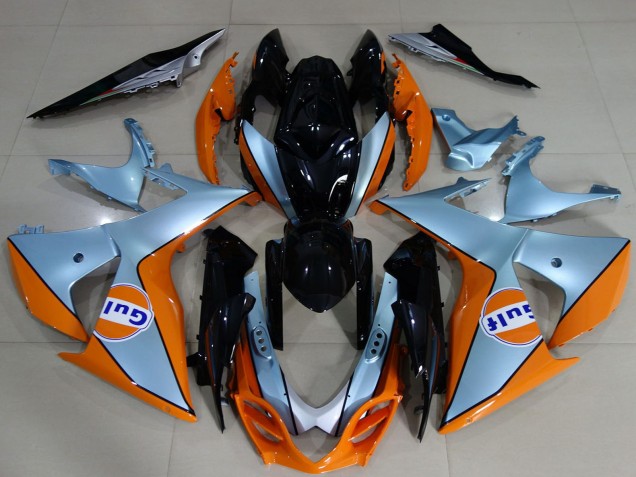 Discount 2009-2016 Light Blue Orange Black Gulf Suzuki GSXR 1000 Motorcycle Fairings Canada