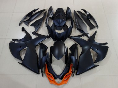 Discount 2009-2016 Matte Black Orange Suzuki GSXR 1000 Motorcycle Fairings Canada