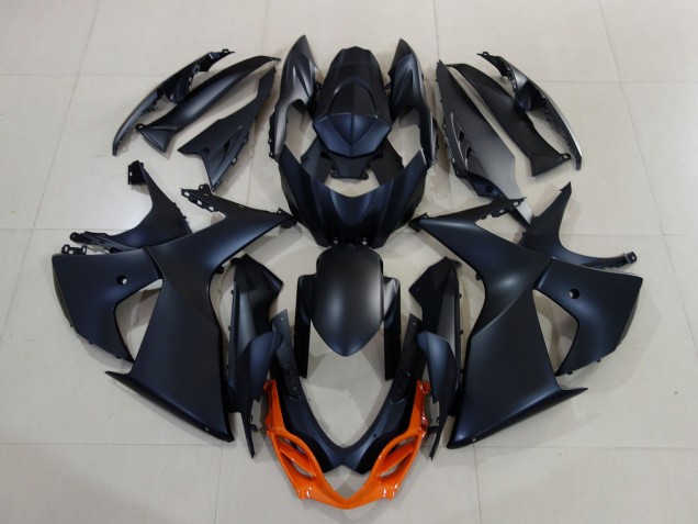Discount 2009-2016 Matte Black Orange Suzuki GSXR 1000 Motorcycle Fairings Canada