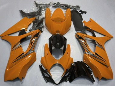 Discount 2007-2008 Orange Glossy Black OEM Style Suzuki GSXR 1000 Motorcycle Fairings Canada