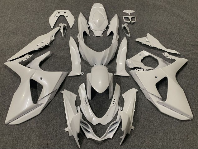 Discount 2009-2016 Glossy White Suzuki GSXR 1000 Motorcycle Fairing Canada