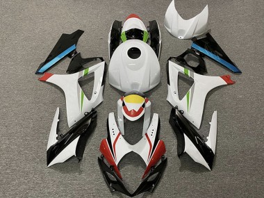 Discount 2007-2008 White Red Yellow Blue Black Racing Suzuki GSXR 1000 Motorcycle Fairings Canada