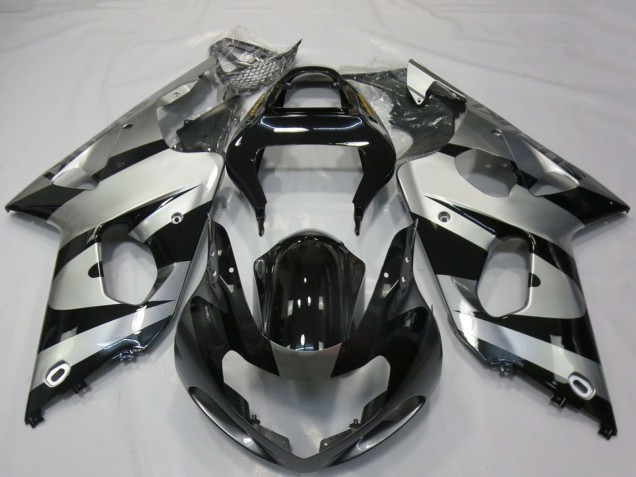 Discount 2000-2002 Silver Glossy Black Suzuki GSXR 1000 Motorcycle Fairings Canada